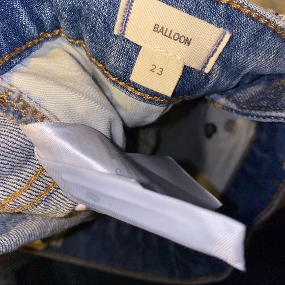 𝅺Madewell Balloon jeans size 23 style na929 - Picture 4 of 6